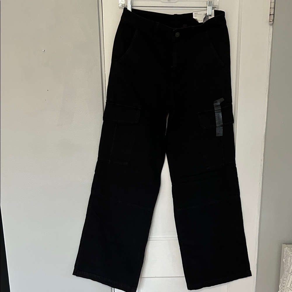 American Eagle Outfitters Black Flare & Wide Leg Jeans